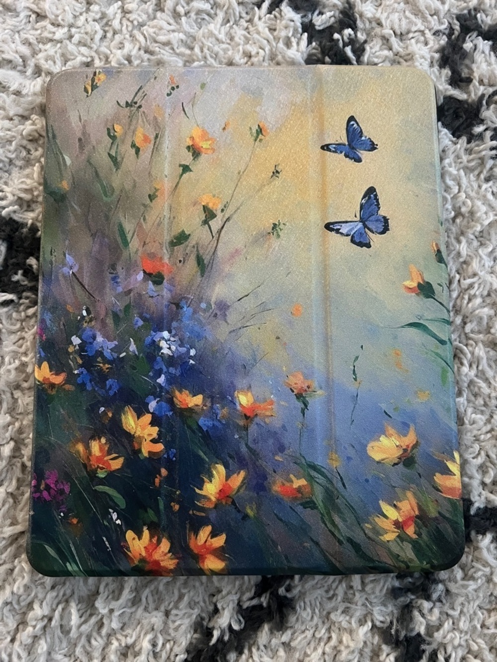New IPad Air 13 inch Floral Butterfly Tablet Cover